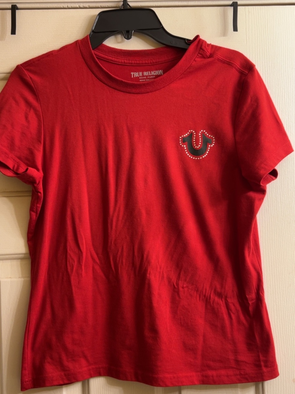 True Religion Kids Red Short Sleeve Logo Tee